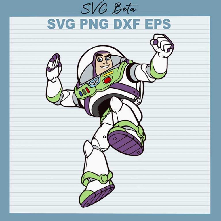 Buzz Lightyear Toy Story SVG Toy Story Characters SVG Buzz Lightyear SVG PNG DXF Cut File