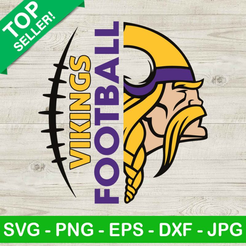 Vikings Football Logo SVG Vikings SVG Vikings Team SVG