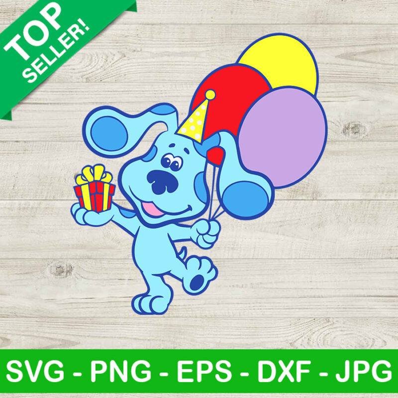 Blues Clues Birthday SVG Blues Clues SVG Birthday Boy SVG