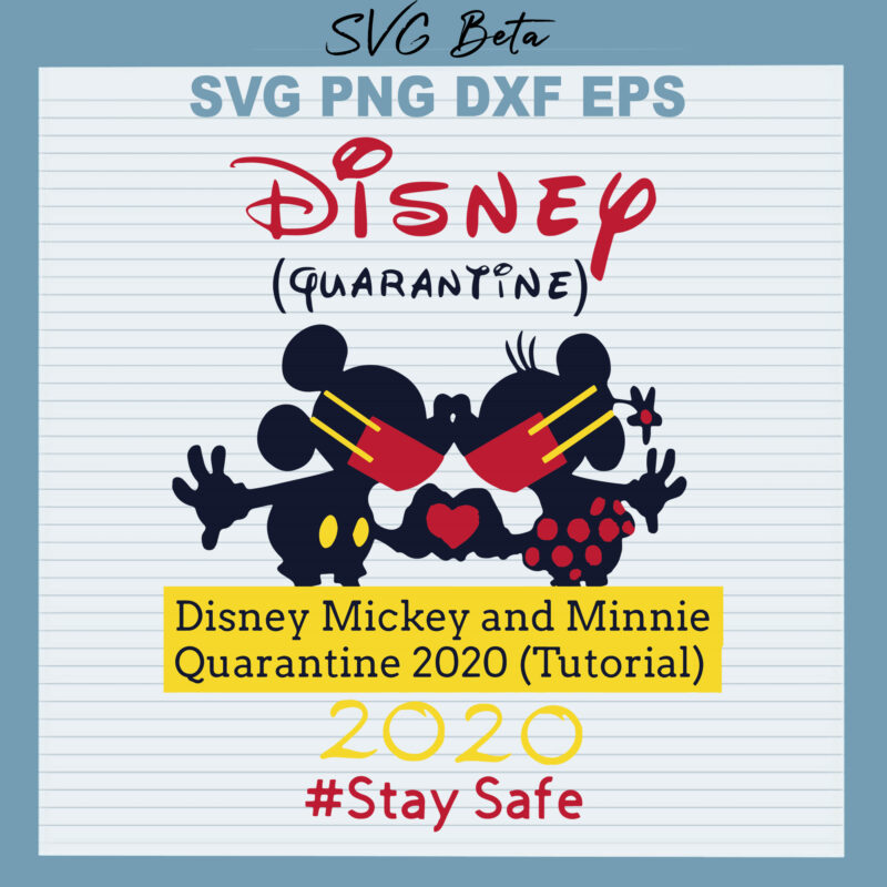 Disney Mickey and minnie svg