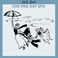 Marry poppins svg