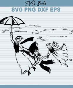 Marry poppins svg