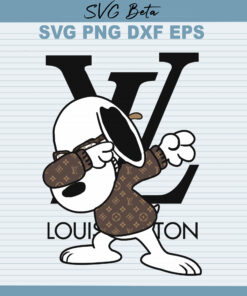 Snoopy LV svg