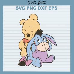 Pooh and Eeyore svg
