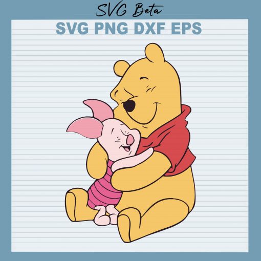 Winnie the pooh stay in bed SVG cut file for t shirt craft and handmade