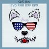 American Dog Svg