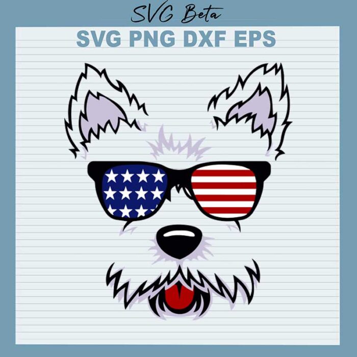 American dog svg