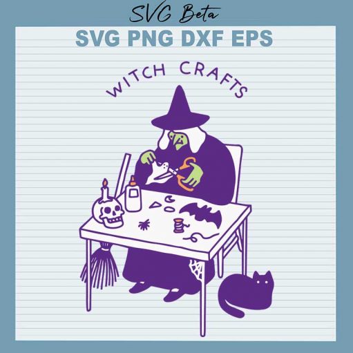 Witch crafts svg cut files for cricut silhouette studio handmade products craft