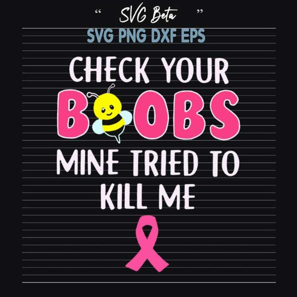 Check your boobs svg