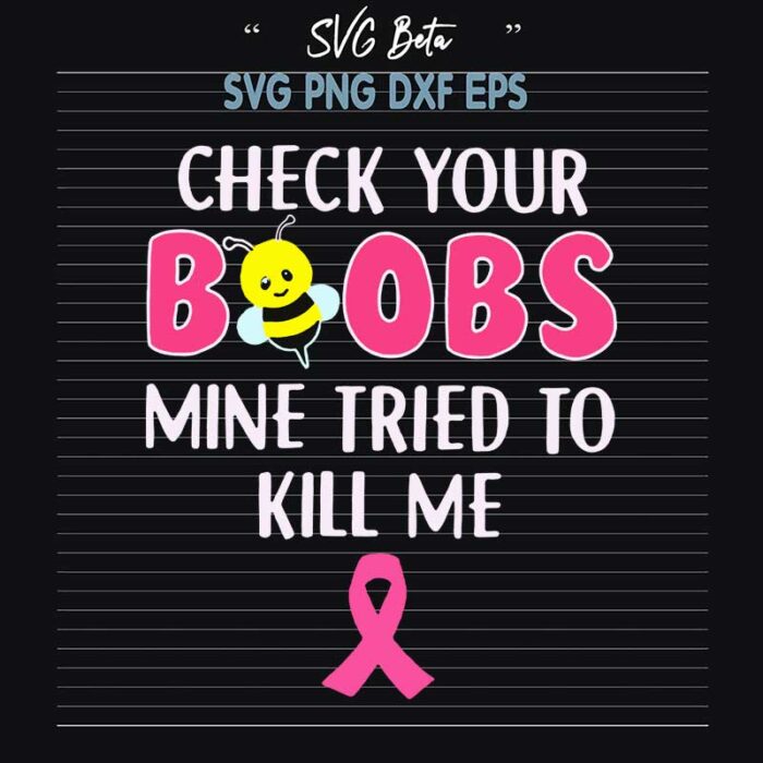 Check your boobs svg