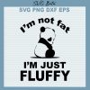 Im Not Fat Svg