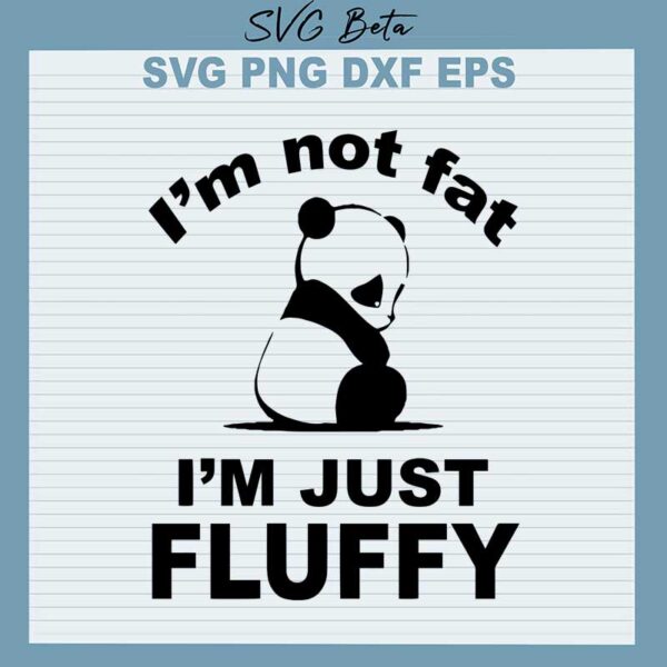 Im not fat svg