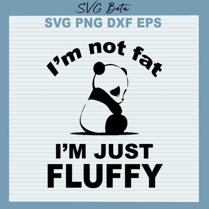 Im not fat svg