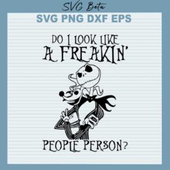 Jack Skellington svg