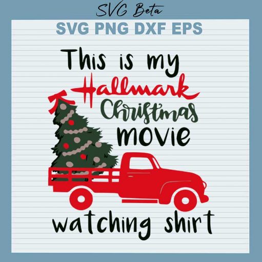 Chistmas hallmark movie svg