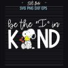 Be the i in kind snoopy svg