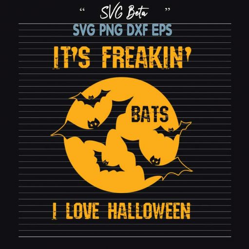 I Love Halloween Svg
