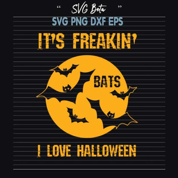 I love halloween svg