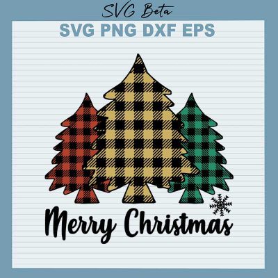 Christmas tree svg cut files for silhouette studio handmade craft