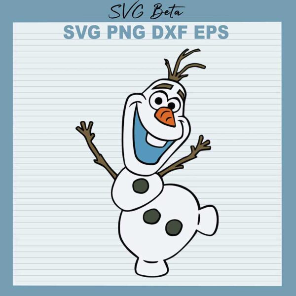 Olaf frozen svg