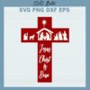Jesus christ cross svg