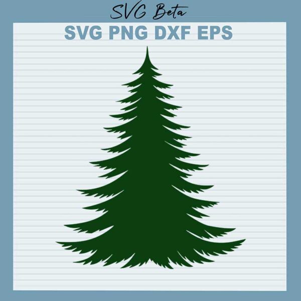 Christmas pine svg