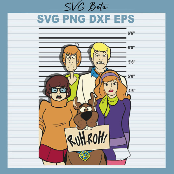 Scooby doo wanted svg