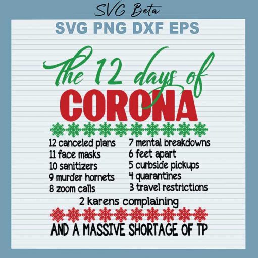 The 12 days of corona