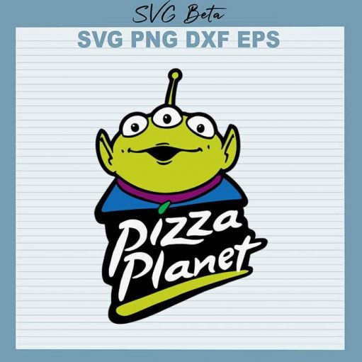 Pizza planet toy story svg cut files for cricut silhouette studio handmade products craft