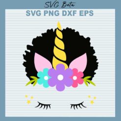 Unicorn afro women