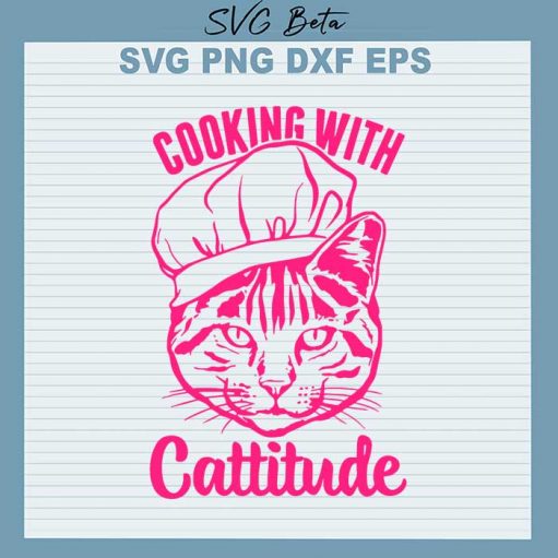 Cooking with Cattitude svg