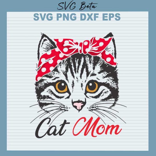 Cat mom svg cut files for cricut silhouette studio handmade products craft