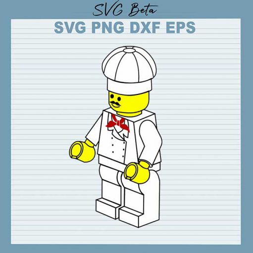 Lego chef svg