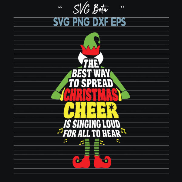Christmas elf quotes svg