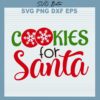 Cookies for santa