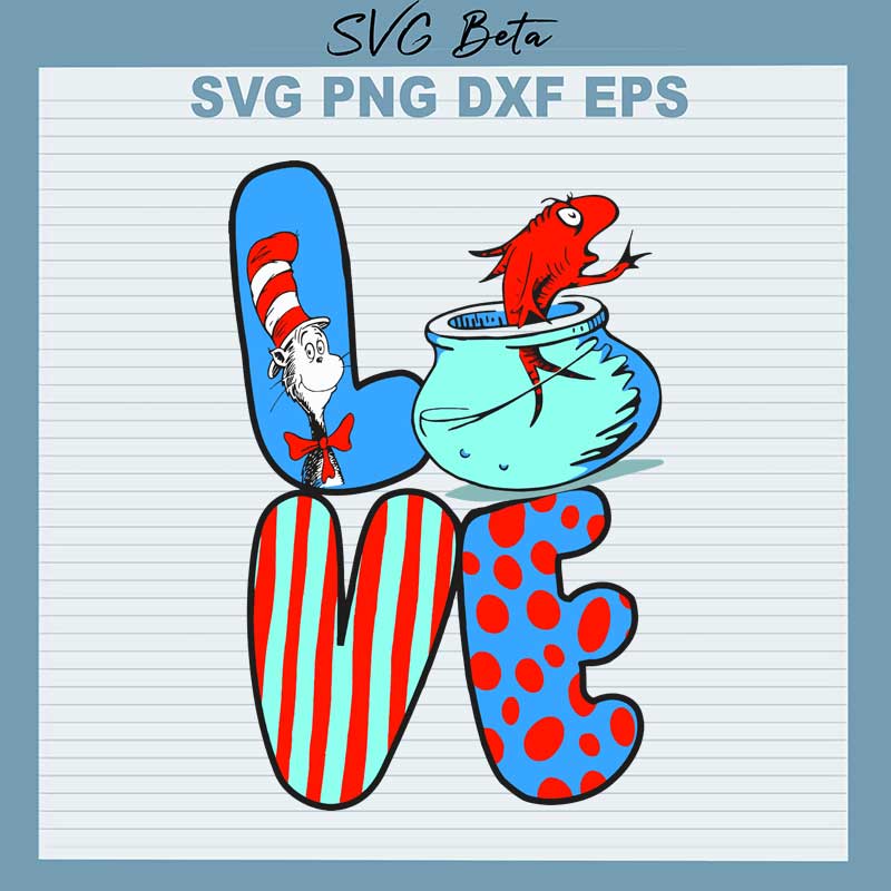 Dr. Seuss SVG Files