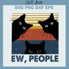 Cats ew people svg