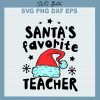 Santa Favorite Teacher