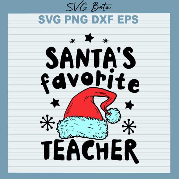 Santa favorite teacher