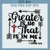 Greater Is He That Is In Me