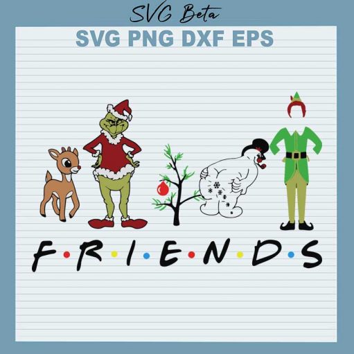 Grinch friends christmas svg