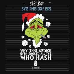 Grinch smoke svg cut files for cricut silhouette studio handmade products craft