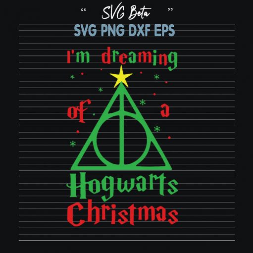 Hogwarts Christmas Svg
