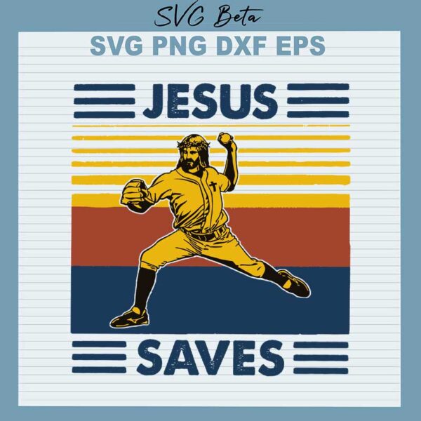 Jesus saves baseball