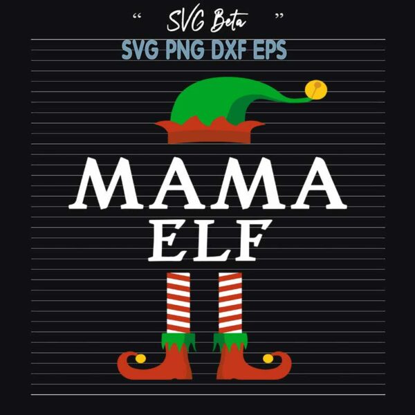 Mama elf svg
