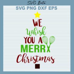 Merry christmas cook svg