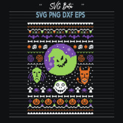 Oogie Boogie christmas svg cut files for cricut silhouette studio handmade products craft