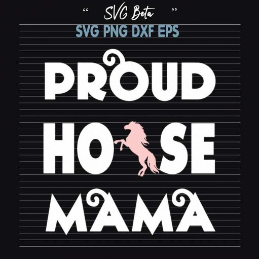 Horse mama svg