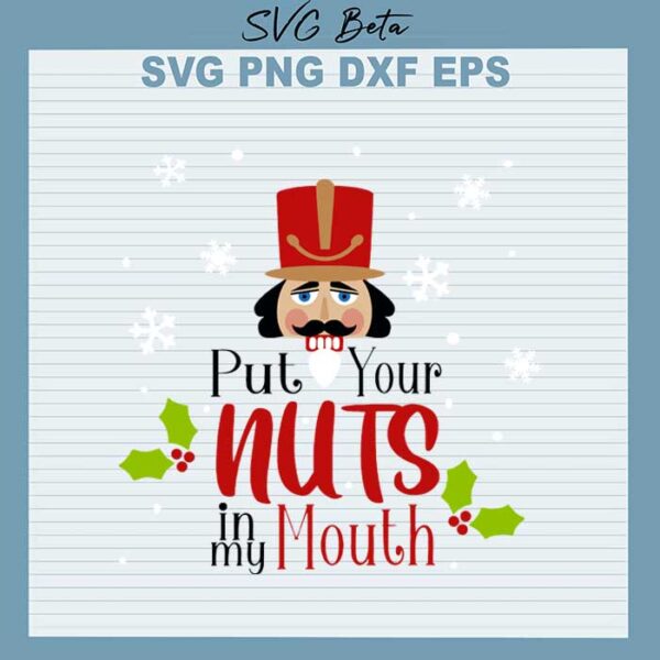 Put your nuts in my mouth svg