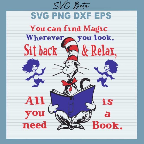 Dr Seuss relax book